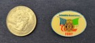 New York Nyc Fire Fdny Lapel Pin Columbia Association Italian Fraternal