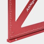 Akngoes Precision Triangle Square 12in  Metric   Imperial Scale Framing Square