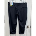 Nwt Champro Fastpitch Softball Pants Women 2x Black Elastic Cuff New With Tags