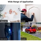 Wireless Driveway Alarm Motion Infrared Sensor Kit Garage Alert Secure System