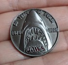 Jaws Coin 1975 2025 Anniversary Metal Coin Shark Movie