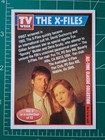 1995-96 Tv Week Show Card  3 The X Files Mulder Scully David Duchovny 