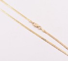 2mm 10  Mariner Anchor Link Chain Anklet Ankle Real Solid 10k Yellow Gold 1 60gr