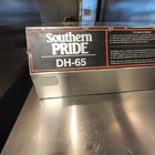 Southern Pride Smoker Model Dh-65 Digital Roast Steam Pans Chip Box With Casters