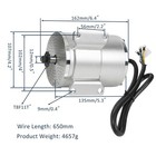 3000w 72v Brushless Motor Controller Kit For Electric Go Kart Bike Scooter Mx650