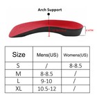 3 4 Orthotic Shoe Insoles Inserts Flat Feet High Arch Support Plantar Fasciitis
