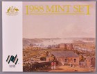 1988 Royal Australian Mint Bicentennial Unc 8 Coin Mint Set - Folder    k696