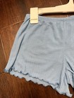 New Art Class Girls  Light Blue Ribbed Sleep Shorts  Size M  8 