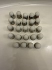 Vintage Franklin Mint Porcelain Thimble Set  Peter Barrett Garden Birds 24 Total
