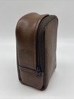 Vintage Kodak Pocket Tote Brown Leather Camera Case W  Belt Clip   Felt Lining