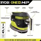 New Ryobi One  Hp 18v Swiftclean Brushless Cordless Mid-size Spot Cleaner Kit 