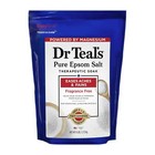 Dr Teal s Pure Epsom Salt Soak  Therapeutic  Fragrance Free  6 Lbs