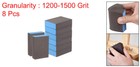 8pcs Sanding Sponge Blocks 1200-1500 Grits Sanding Block 100x70x25mm Brown blue