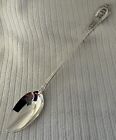 Wallace Rose Point Sterling Silver 7 1 2 Iced Tea Spoon Beautifully Refurbished