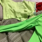 Under Armour Heatgear Men   s L Green Long Sleeve Compression Crew Neck Tee