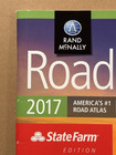 2017 State Farm Insurance Rand Mcnally 11  X 8  Midsize Road Atlas - Printed Usa