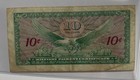 Vintage 1964 Series 641 U s  Military Payment Certificate 10c Ten Cents Mpc Note