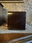 Vintage Zenith G615 Bakelite Tube Radio Maroon Brown Working Original Back