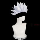 Anime Jujutsu Kaisen Gojo Satoru Cosplay Wig Upturned Version Cos Accessory New