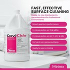 4 Case Metrex Cavicide Surface Cleaner 13-1000 Medical Devices Cleaning 1 Gallon