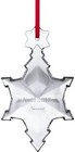 Baccarat France 2017 Annual Clear Star Christmas Ornament 2811189 Sealed Nib