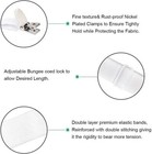 8pcs Adjustable Bed Sheet Straps Clips Elastic Mattress Sheet Fasteners Holde   
