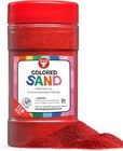 Hygloss Products Colored Play Sand - Red 1 Lb Bucket - Craft Art Sand