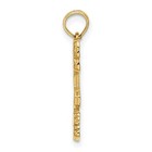 14k Yellow Gold Turks And Caicos Flamingo Charm