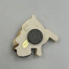 Golden Retriever Labrador Puppy W  Baseball Glove Realistic 3d Fridge Magnet