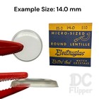 Round Watch Crystal 12 7 To 43 3 Mm Domed Wristwatch Or Pocket Watch Nos Choice