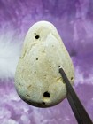 Holey Hag Stone Natural Surf Tumbled Beach Rock Wishing Good Luck Fairy  1421