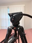 Manfrotto Mvt502am Video Twin Leg Tripod W  Mvh500a Fluid Head 