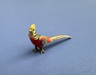 Small Antique Austrian Vienna Cold Painted Bronze Figure Of Golden Pheasant