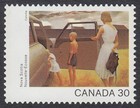 Red Spot On Car Door   Error Variety Mnh Canada 1982  960   Ec610