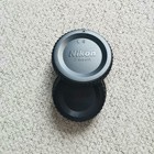 Nikon F Mount Rear Lens Cap   Body Cap Set For Af Af-s Ai Ais Nikkor Slr Dslr