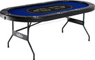 Indoor 10-player Poker Table Card Game Home Tournament No Assembly Required Need