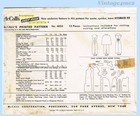 1950s Mccall Vintage Sewing Pattern 4055 High Fashion Dress Pattern So Chic 34b