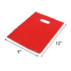 Sswbasics Small Low Density Red Merchandise Bags 9   w X 12   h Case Of 1000