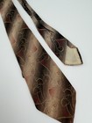 1930s Vintage Brocade Tie Necktie Cravat