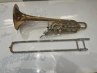 Holton Tr181 Bass Trombone Detachable Bell Rose Brass Lacquer Finish Japan
