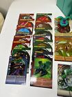 Bakugan Battle Brawlers Lot 29 Cards   10 Balls With Collector Tin Green Flawed
