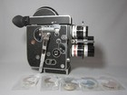     bolex Rex H8 Reflex 8mm Movie Camera     kern Macro-switar Preset C-mount Lens