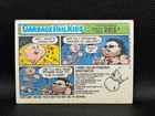 1986 Vintage Topps Garbage Pail Kids Gpk Series 6  212b Air-head Jed 2 Star