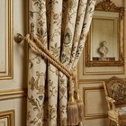 Vintage French Matching Pair Of Classic Acorn Brass Metal Curtain Tieback Hooks