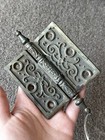 Antique Victorian Solid Metal Door Hinge April Ornate Steeple Hinge