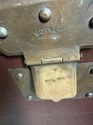 Antique 1922 Moynat Paris French Luxury Cube Trunk   Henri Rapin Label  Jhl