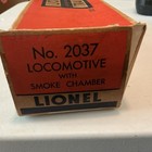 Nib Lionel Electric Trains Model Locomotive Smoke Chamber No  2037 Vintage Rare