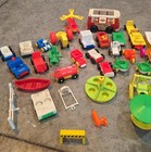 Vintage Large Mix Of Fisher-price Accessories   78 Pieces