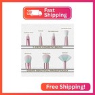 Hawetimher Makeup Brush Set Pink Glitter unicorn Foundation Sparkles Cute Fan Po