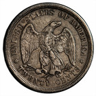 1875s Seated Liberty Twenty Cent Piece 20c Raw